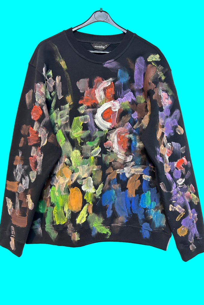 Artist Allover Sweater: The Bold All-Over Hand-Painted Sweater Making Waves