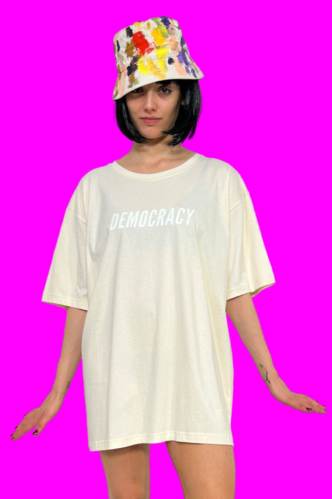 Wear the Change: The Viral Democracy Reflective T-Shirt Taking Over Street Style