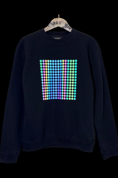 Circle_Square_Sweater_rainbow_reflective - starstyling