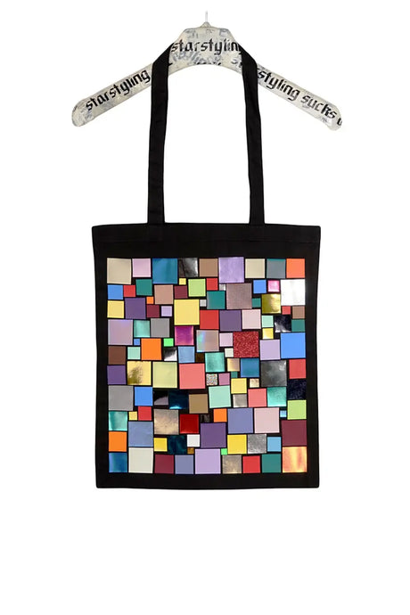 MosaicToteBLK - starstyling
