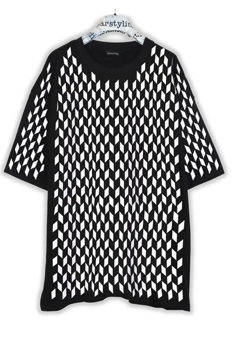 mini-rhombus-allover-bigshirt-bigshirts-modelle-10531-2_44903700-5eeb-499a-9be8-a9e7188c02d9 - starstyling