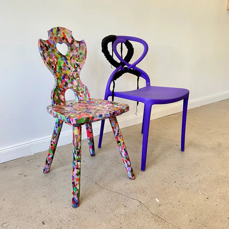 Handpainted Chair – 100% cotton
