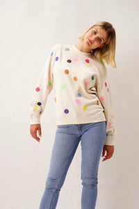 Painted  Points Sweater
