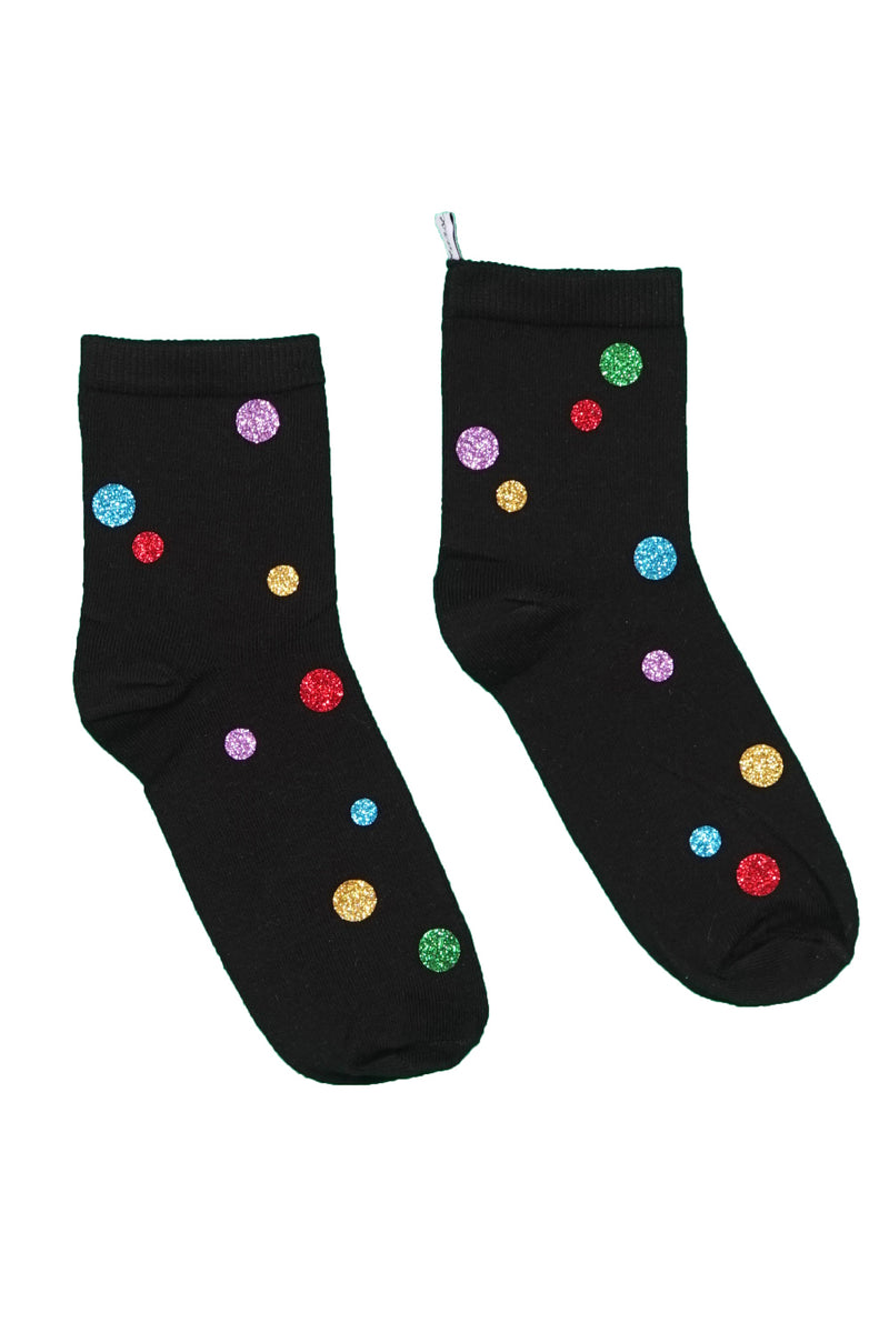 Glitter Dots Socks
