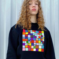 Mosaic Multicolor Sweater