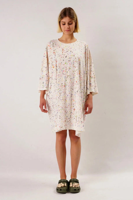 handpainted bighsirt - multicolor oversize shirt by starstyling