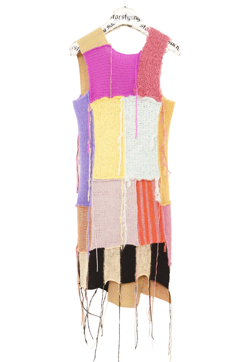 Knitted Pads Dress
