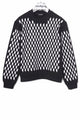 Mini Rhombus Allover Sweater